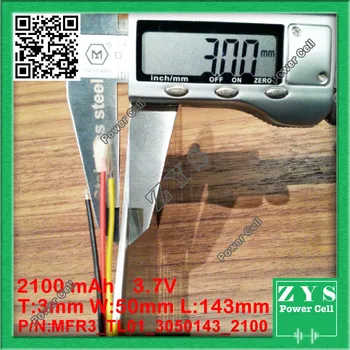 

Safety Packing (Level 4) 3.7V 2100mah (polymer lithium ion battery) Li-ion battery for tablet pc 7 inch MP3 MP4 [3050140] High c