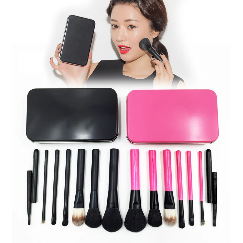 

Beauty Foundation 7pcs Soft Cosmetics Makeup Powder Eyeshadow Brushes Tool Women's Gift Set