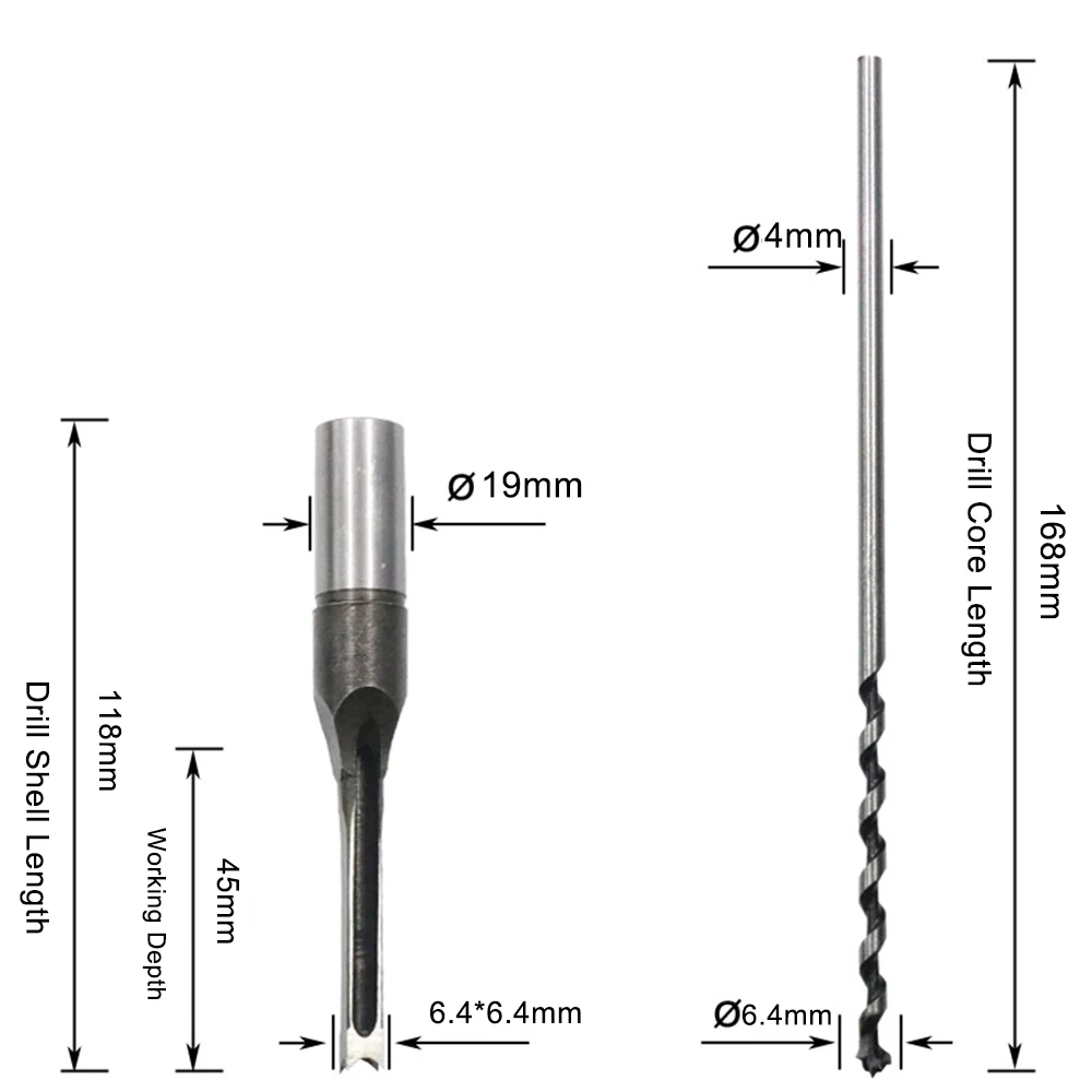 6-20 мм сверло с квадратным отверстием сверло с квадратным шнеком глаза долбежное стамеска для работы с деревом инструменты для столярных сверл