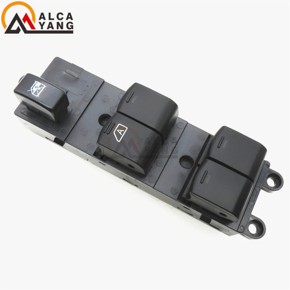 Malcayang Schalter Fensterheberschalter For Nissan Qashqai J10 2.0 dCi 4WD Navara D40 Vehicles Car QZ 25401-JD001 