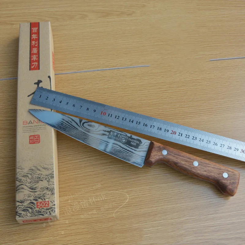 Нож с узором для забоя, бытовой инструмент для кровотечения, профессиональный обвалочный нож, нож для соскабливания мяса, нож для мясника, мясных ножей