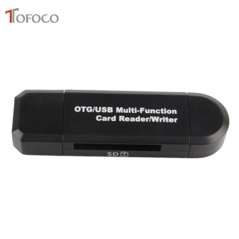 Тип C & micro USB и USB 3 в 1 OTG картридер высокоскоростной USB2.0 Универсальный OTG TF/SD для Android компьютер удлинитель-переходник