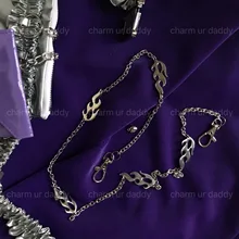 harajuku unif style stainless steel choker beads colar women Men Punk Style Keychain Jean Chain necklace Collares Mujer CL43