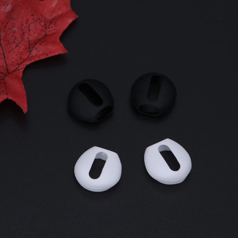 2 пары супертонких силиконовых ушей, ушные вкладыши, чехол для наушников, обновленный чехол для наушников Apple Airpods