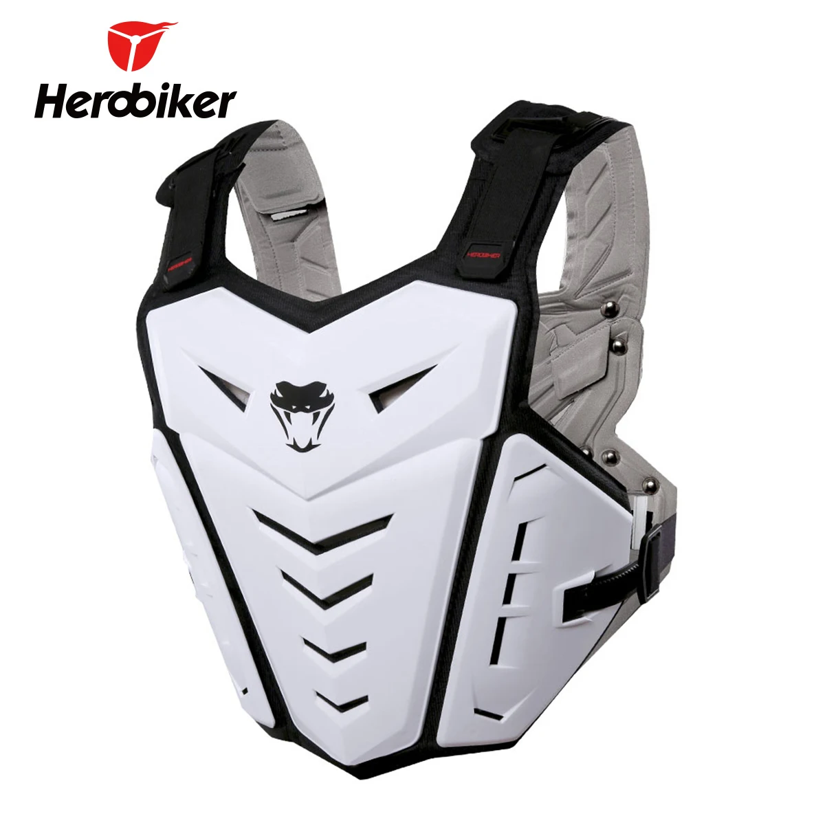 HEROBIKER, мотоциклетная броня, мотоциклетный жилет для мотокросса, жилет для мужчин и женщин, защита задней части груди, защита тела, защитное снаряжение