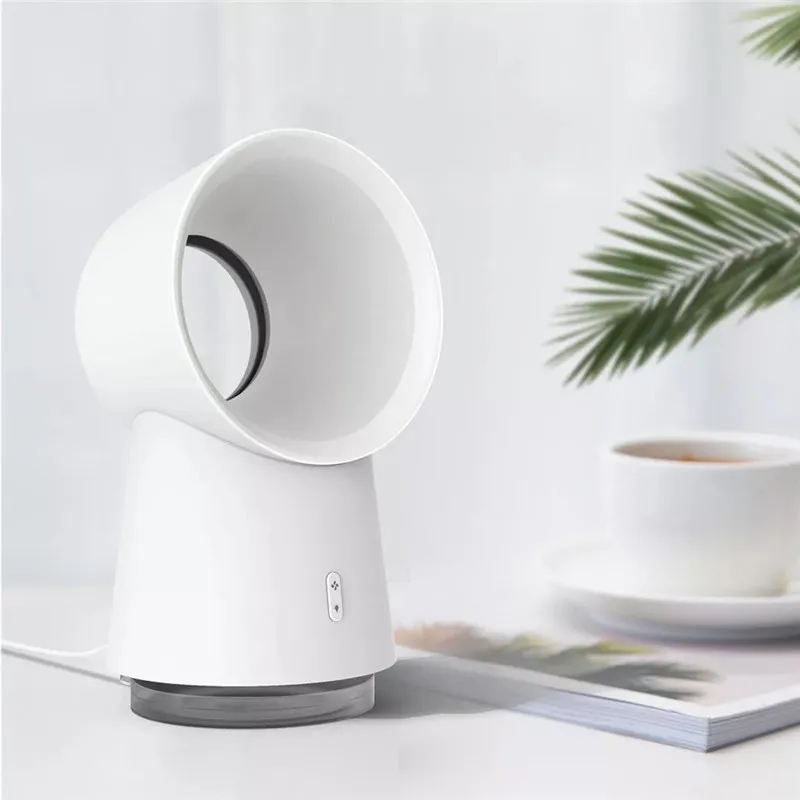

For Xiaomi Happy Life 3 in 1 Mini Cooling Fan Bladeless Desktop Fan Mist Humidifier w/ LED Light Bathroom Products
