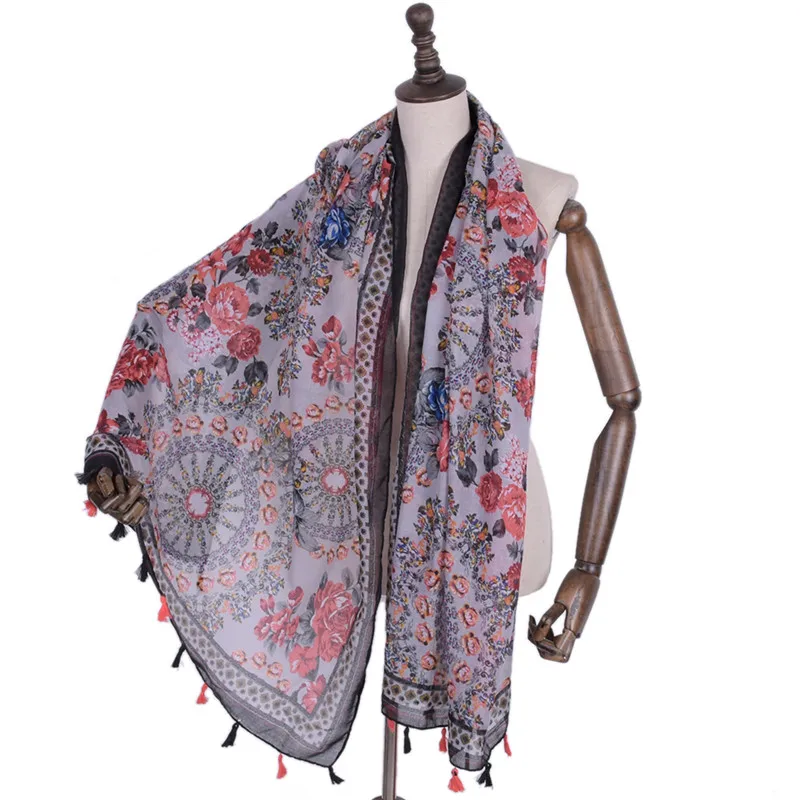 *US SELLER* 10pcs paisley floral pashmina scarf Winter wholesale Discount Scarf
