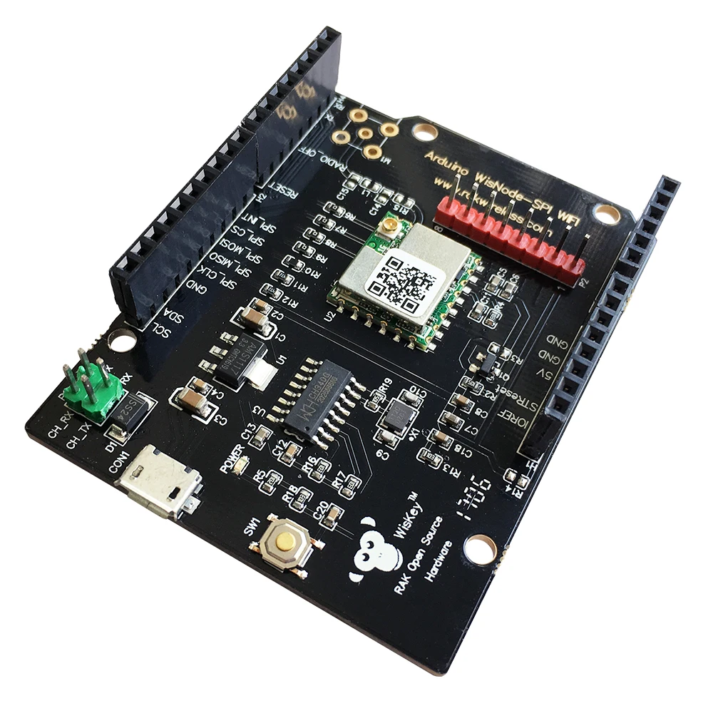 WisNode SPI RAK439 Совет по развитию (EVK) Arduino Щит STM32 F4 SPI/видео WiFi до 6 м|video wifi|board boardvideo board |