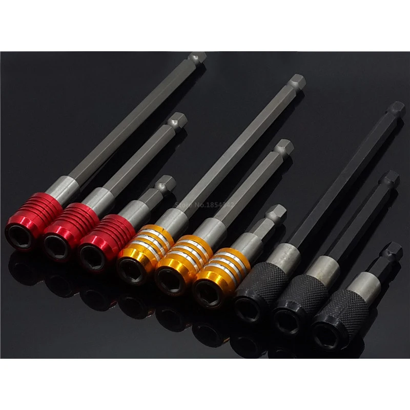 3pcs Set 60 100 150mm 1/4 Inch Quick Hex Shank Release