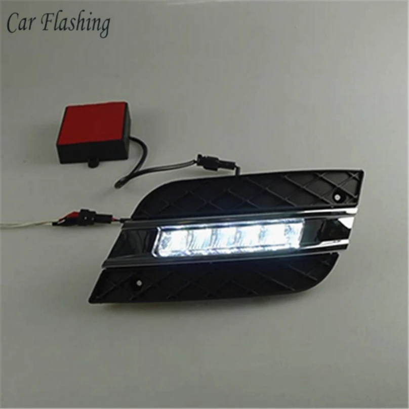 

Car Flashing For Mercedes Benz ML350 W164 ML280 ML300 ML320 2010 2011 LED DRL Daytime Running Lights Daylight Signal lamp light