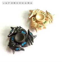 Новинка года Golden Fox фиджет Спиннер цинковый сплав металлический поворотный EDC ручной Спиннер для аутизма и СДВГ фокус стресс кончик пальца гироскоп игрушка