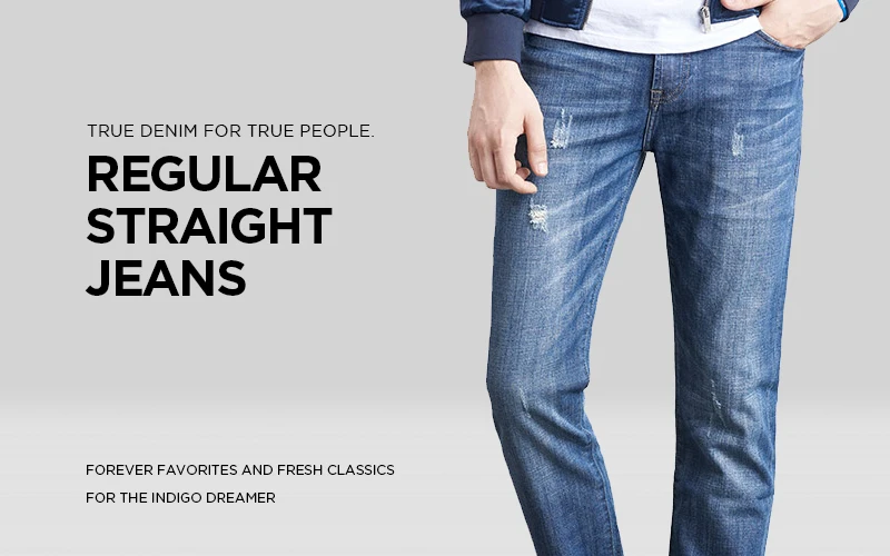 GAAJ Эксклюзивные Мужские джинсы Брендовые мужские джинсы прямые тонкие хлопковые джинсовые эластичные штаны, брюки для больших размеров 50 4XL 5XL 6XL