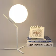 Современная стеклянная Настольная лампа с шариками, прикроватная лампа, лампа для спальни, светильник для кровати, настольная лампа, художественное украшение, домашний декоративный светильник, светильники