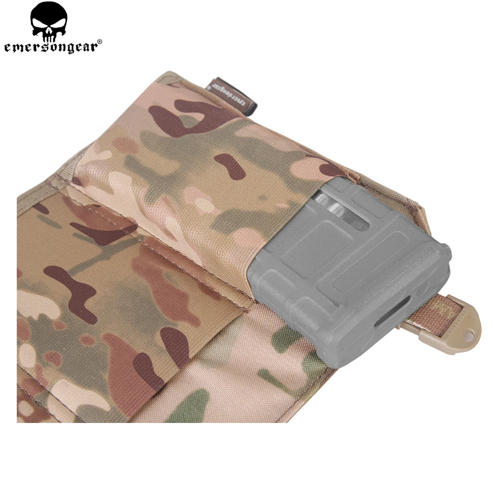 EMERSONGEAR резиновый стиль тройная M4 Mag панель сумка для журнала APC жилет Multicam WG EM6408|m4