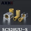 1 шт. SCS20 SC20UU SCS20UU-S для 20 мм вал направляющий рельс с линейным подшипником блок с LM20UU-S инженерный пластик подшипник с низким уровнем шума ► Фото 3/5