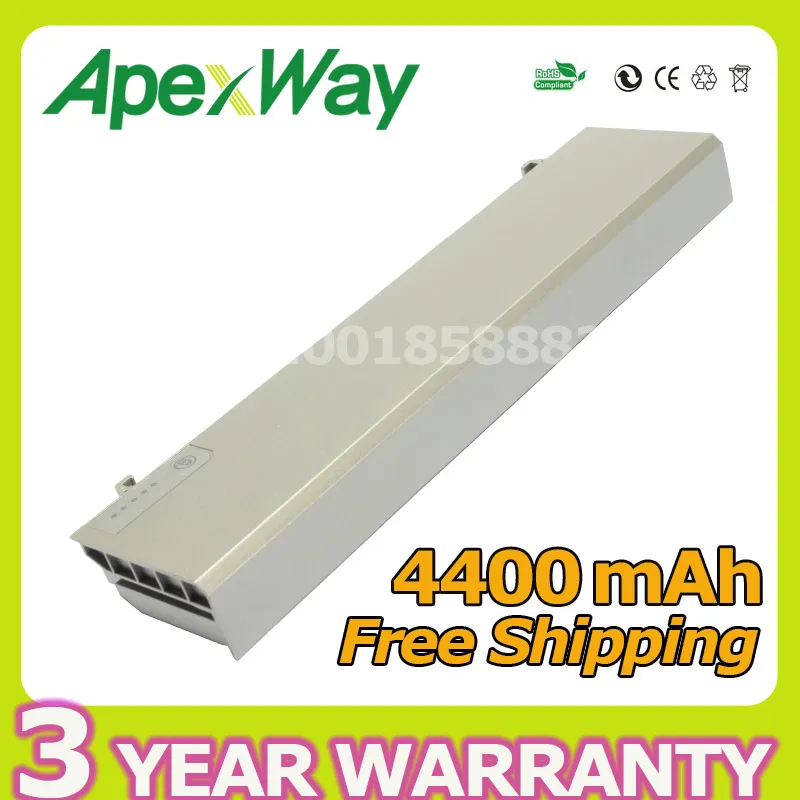 

Apexway 4400mAh Battery For Dell Latitude E6400 E6410 E6500 E6510 C719R DFNCH FU571 KY265 KY477 NM631 PT434 R822G U844G W0X4F