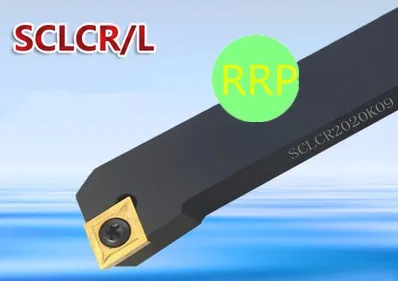 

SCLCR1616H09(16x16mm) fitted with CCMT09T304 insert to cut stainless steel and steel,CNC Turning Tool, External Turning Tool