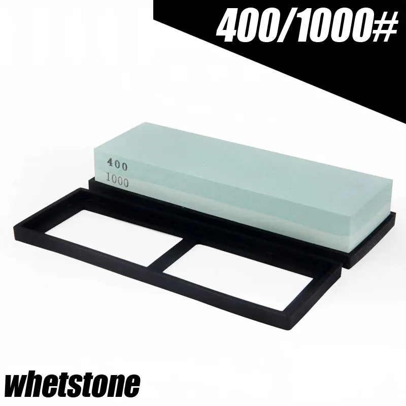 Buy 400/1000 grit whetstone grinding japanese knife sharpener sharpening stone