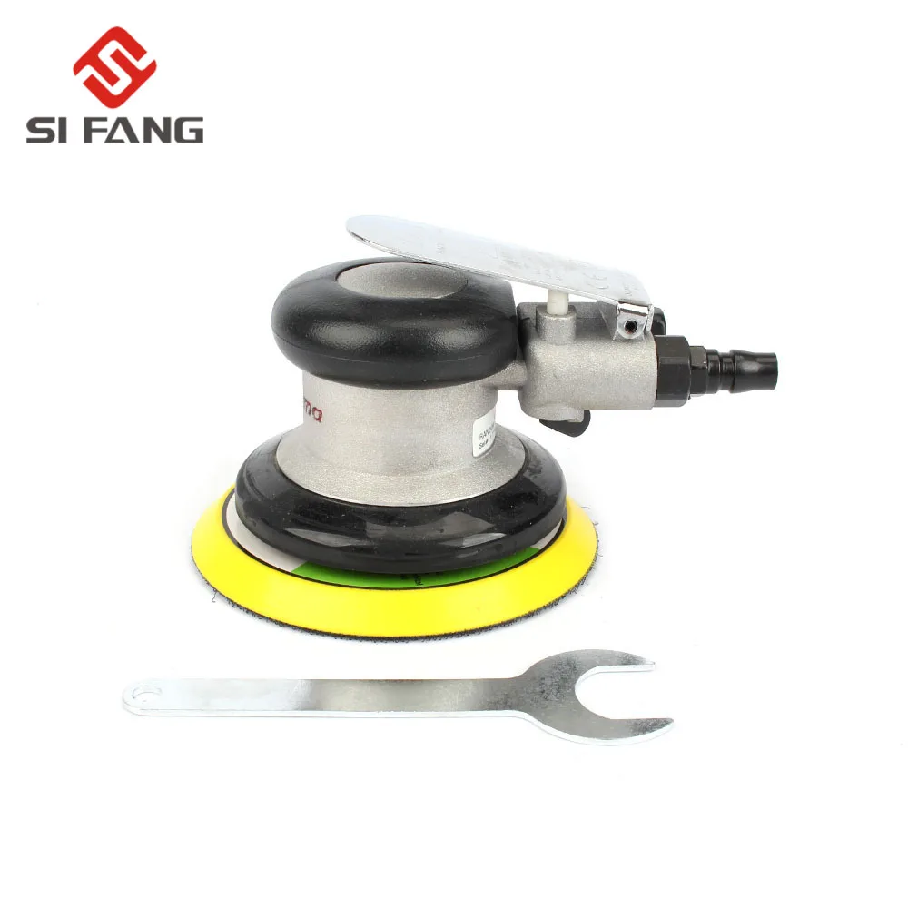 10000RMP Non-vacuum Matte Surface Circular Pneumatic Sandpaper Random Orbital 125mm 5 Inch Air Sander Polished Grinding Machine