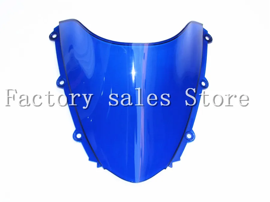 

For Honda CBR 1000 RR 2004 2005 2006 2007 blue Windshield WindScreen Double Bubble CBR1000 CBR1000RR CBR 1000RR 04 05 06 07