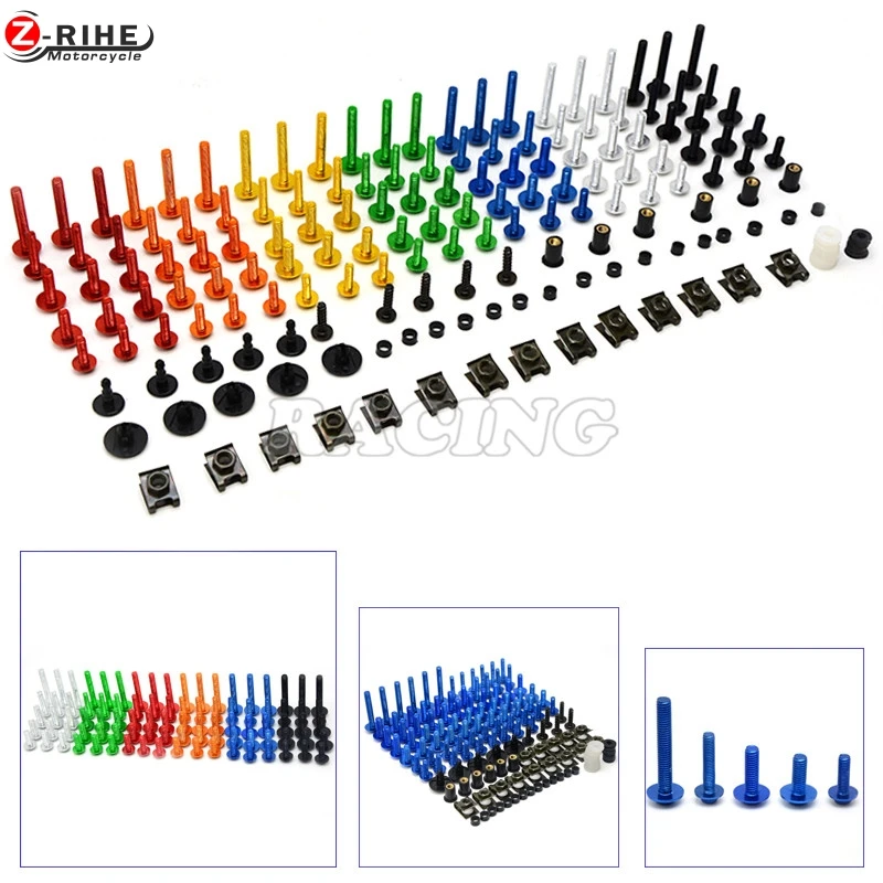 

Universal Motorcycle Accessories Fairing body work Bolts Screw For wind deflectors harley honda cbf600 yamaha raptor 700 honda c