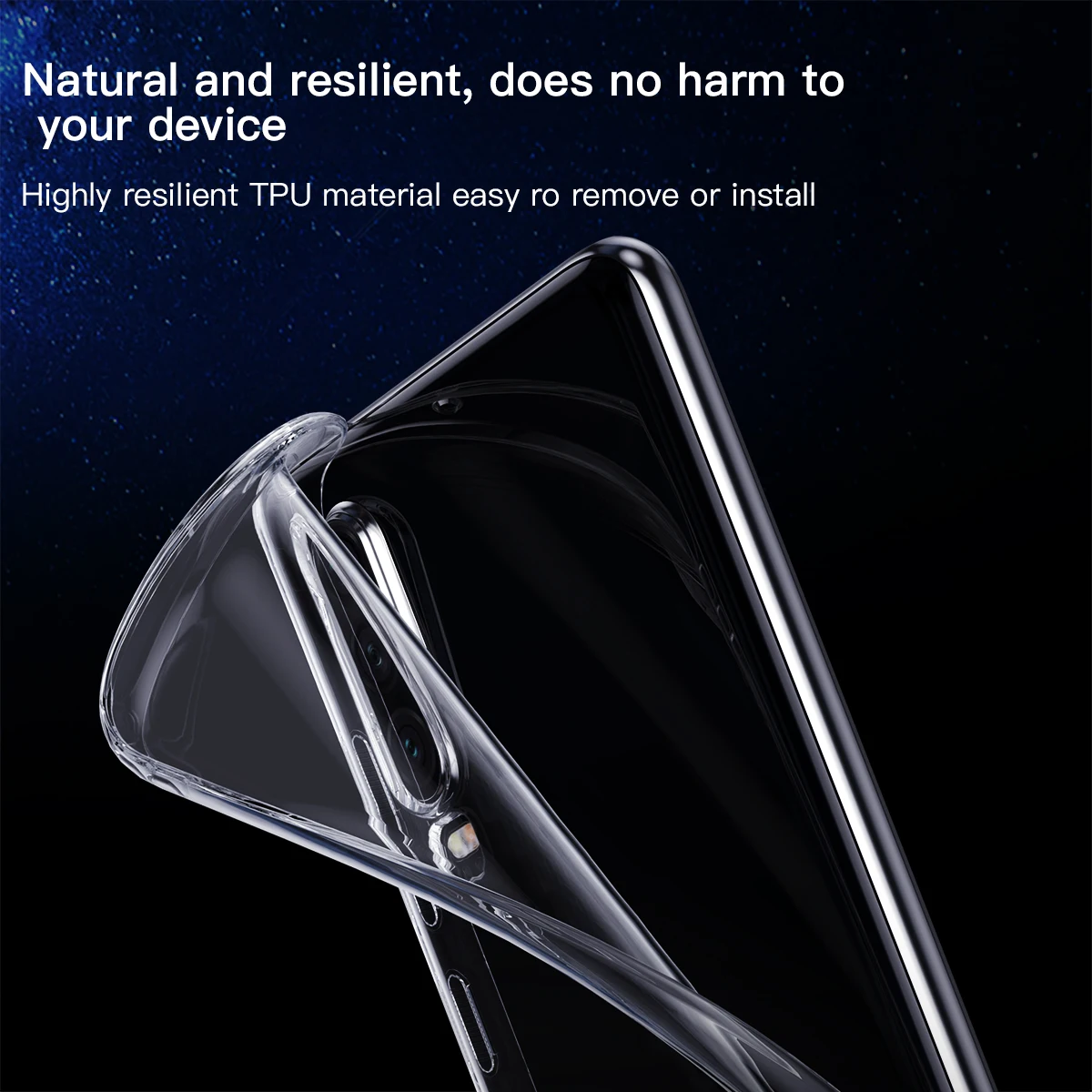Baseus Transparent Phone Case For Huawei P30 Pro Fundas Soft TPU Silicone Case Protective Back Cover For Huawei p30 p30pro Coque