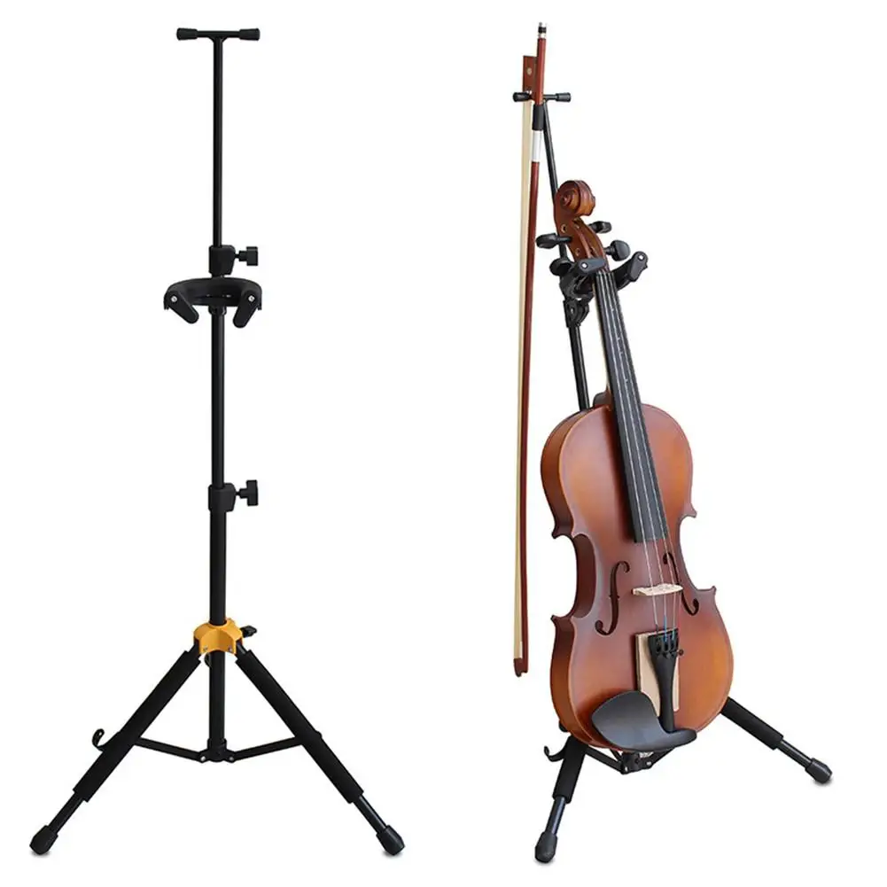 

Dragonpad FL-13 Flexible Guitar Violin Floor Stand Guitarra Stand Musical Instrument Tripod Holder for Bass Guitar Violin
