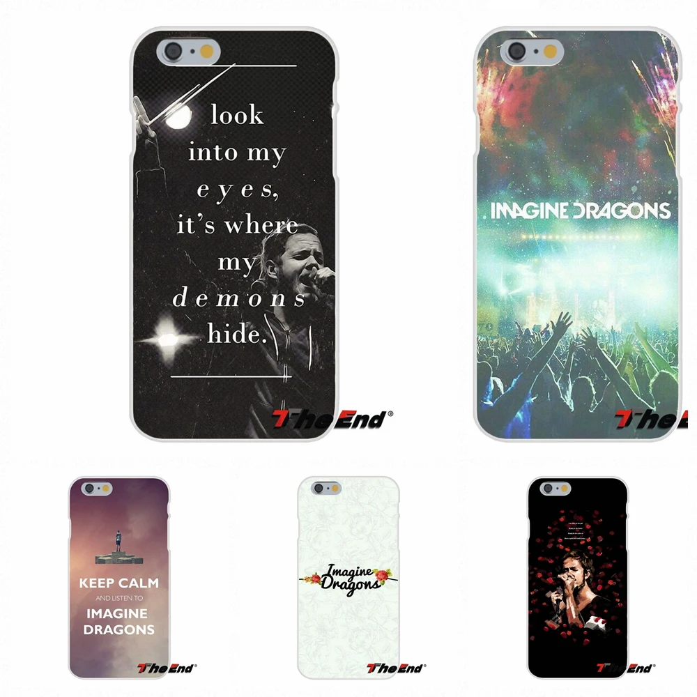 For iPhone X 4 4S 5 5S 5C SE 6 6S 7 8 Plus Galaxy Grand Core Prime Alpha Silicone Soft Phone Case Rock Band Imagine Dragons Art | Мобильные