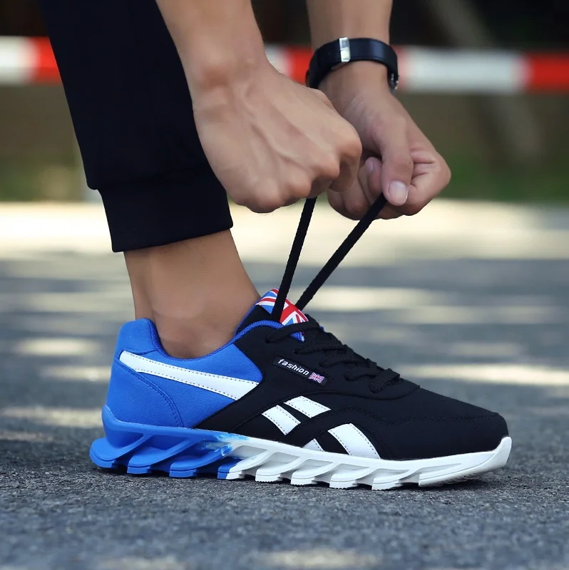 

spring autumn fashion men casual shoes breathable comfortable male sneakers for adult high-quality plus size 39-48
