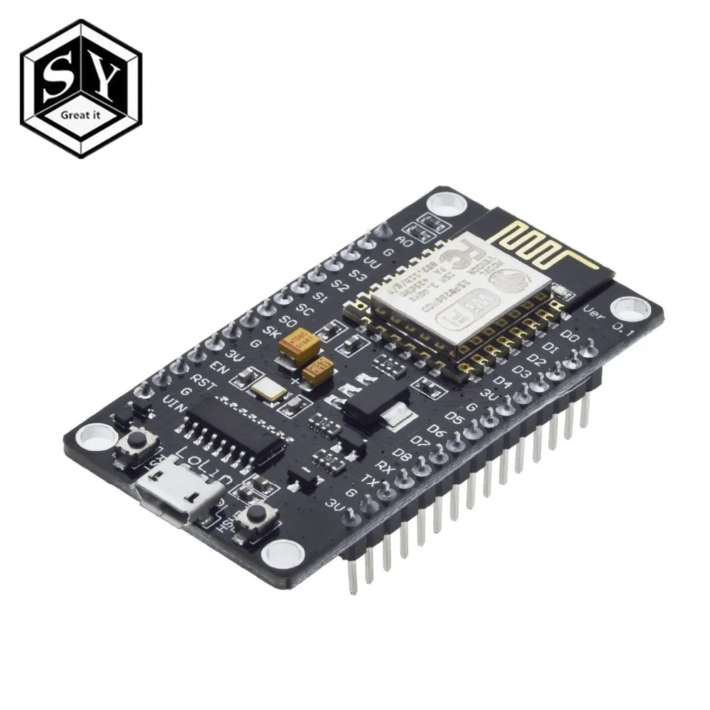 1 шт. Great IT NodeMcu подходит для Node MCU база ESP8266 ESP-12E тестирование DIY макет базовый тестер подходит для NodeMcu V3 для Arduino IDE