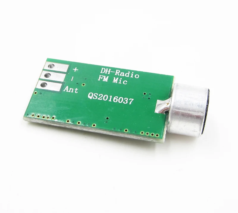 5PCS Mini FM Transmitter 88MHZ-108MHZ Mini Bug Wiretap Dictagraph Interceptor Frequency Adjustment 3