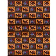 Нигерийский Анкара Высокое качество Африканский настоящий воск 6 ярдов гарантированный голландский воск африканская вощеная ткань принтом