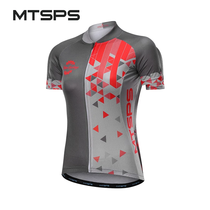 

MTSPS Women Cycling Jersey Outdoor Sportswear Short Sleeve Mtb Bicycle Clothing Female Quick Dry Bike Shirt Maillot Ciclismo