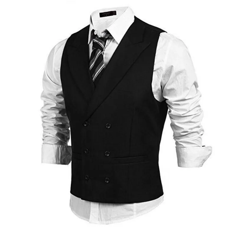 Custom Made Navy Blue Formal Slim Fit Premium Business Dress Suit 4