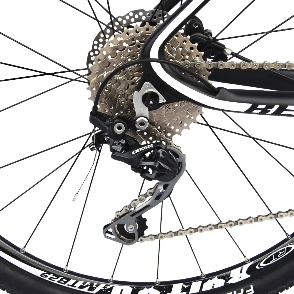 Top BEIOU Carbon Fiber Mountain Bike 29er Bicycle 29-Inch MTB T800 Ultralight Frame 30 Speed SHI MANO M610 DEORE MTB Matte 3K CB029 3 Top BEIOU Carbon Fiber Mountain Bike 29er Bicycle 29-Inch MTB T800 Ultralight Frame 30 Speed SHI MANO M610 DEORE MTB Matte 3K CB029 3