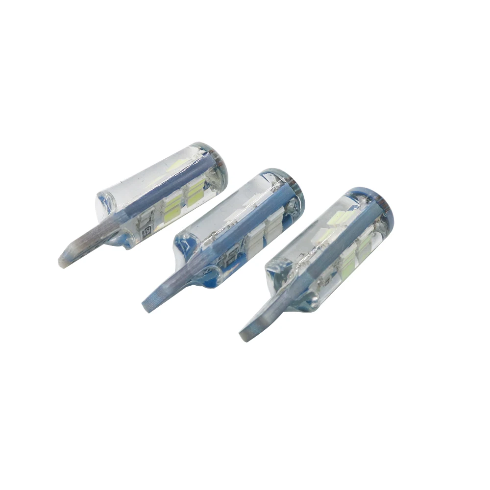 YSY 30 шт. Автомобильные светодиодные лампы T10 W5W LED 194 168 15SMD 4014 белые силиконовые