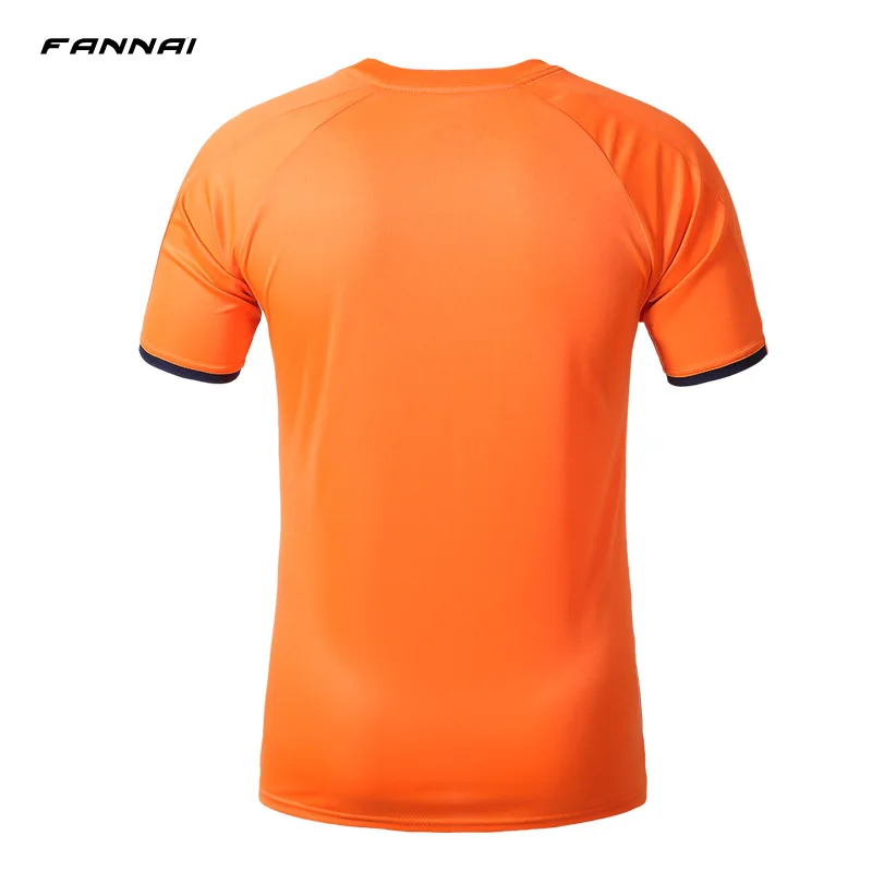 Брендовые новые мужские летние стильные футболки для футбола, футболки для бега с коротким рукавом, быстросохнущие облегающие футболки с круглым вырезом, спортивные топы для мужчин
