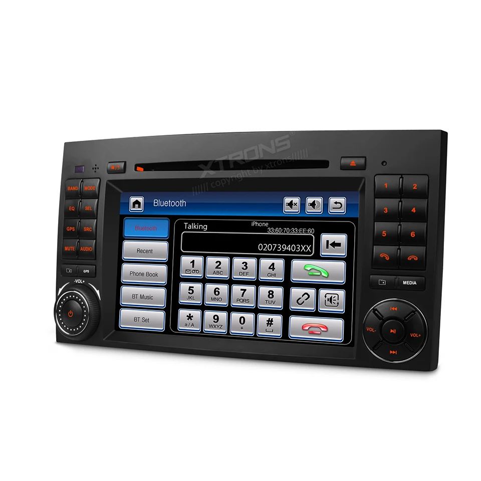 Top 7"Car DVD radio player for Mercedes-Benz A-W169 2004-2012 & B-W245 2004-2012 & Viano/Vito W639 2006-2012 & Sprinter 2006-2012 1