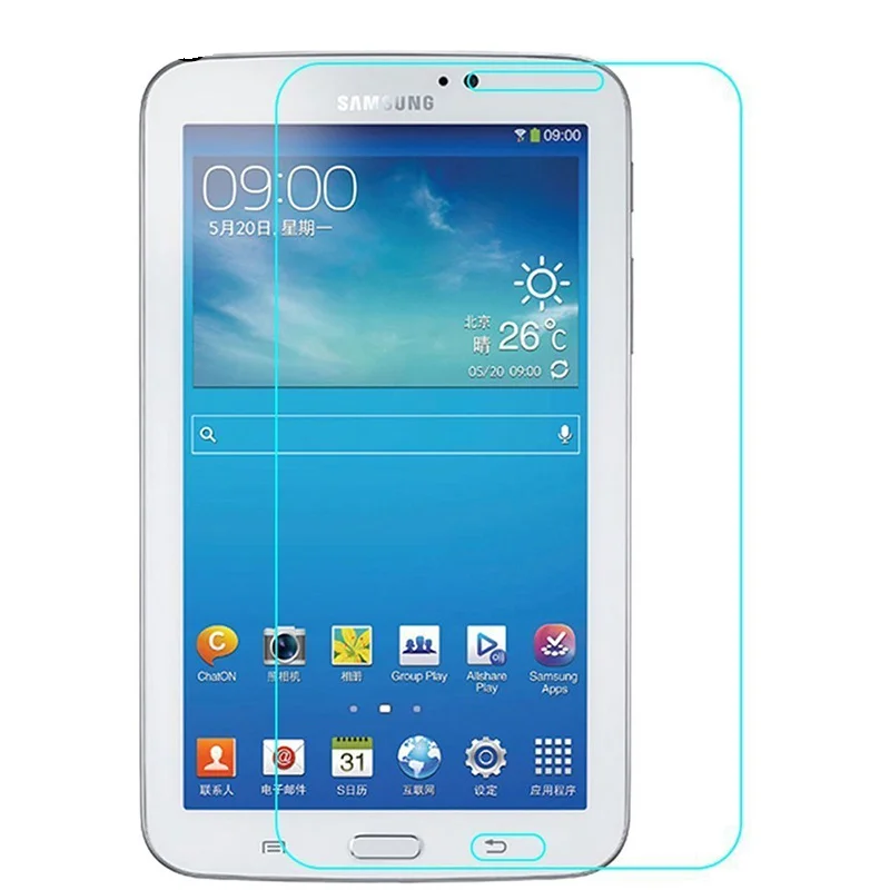 Закаленное Стекло Экран протектор для samsung Galaxy Tab 3 7,0 T210 T211 P3200 P3210 9 H Ultra Clear царапинам Стекло фильм