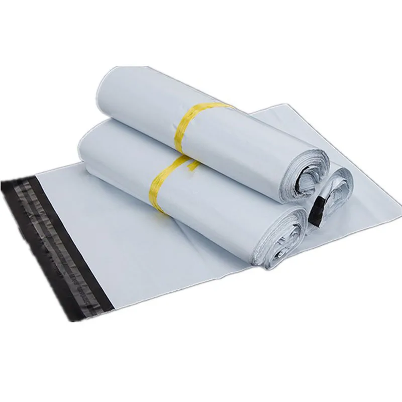 ضوء رمادي أكياس الشحن 50 قطع متعددة حجم الذاتي لاصق ختم كيس بلاستيك ساعي مغلف حقائب للشحن حقيبة التخزين أكياس ارسال البريد