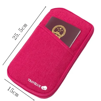 

Passport Cover Card Holder Travel Journey Document Organizer Wallet Passport Ticket Credit Card Bag High Capacity Travel Wallets