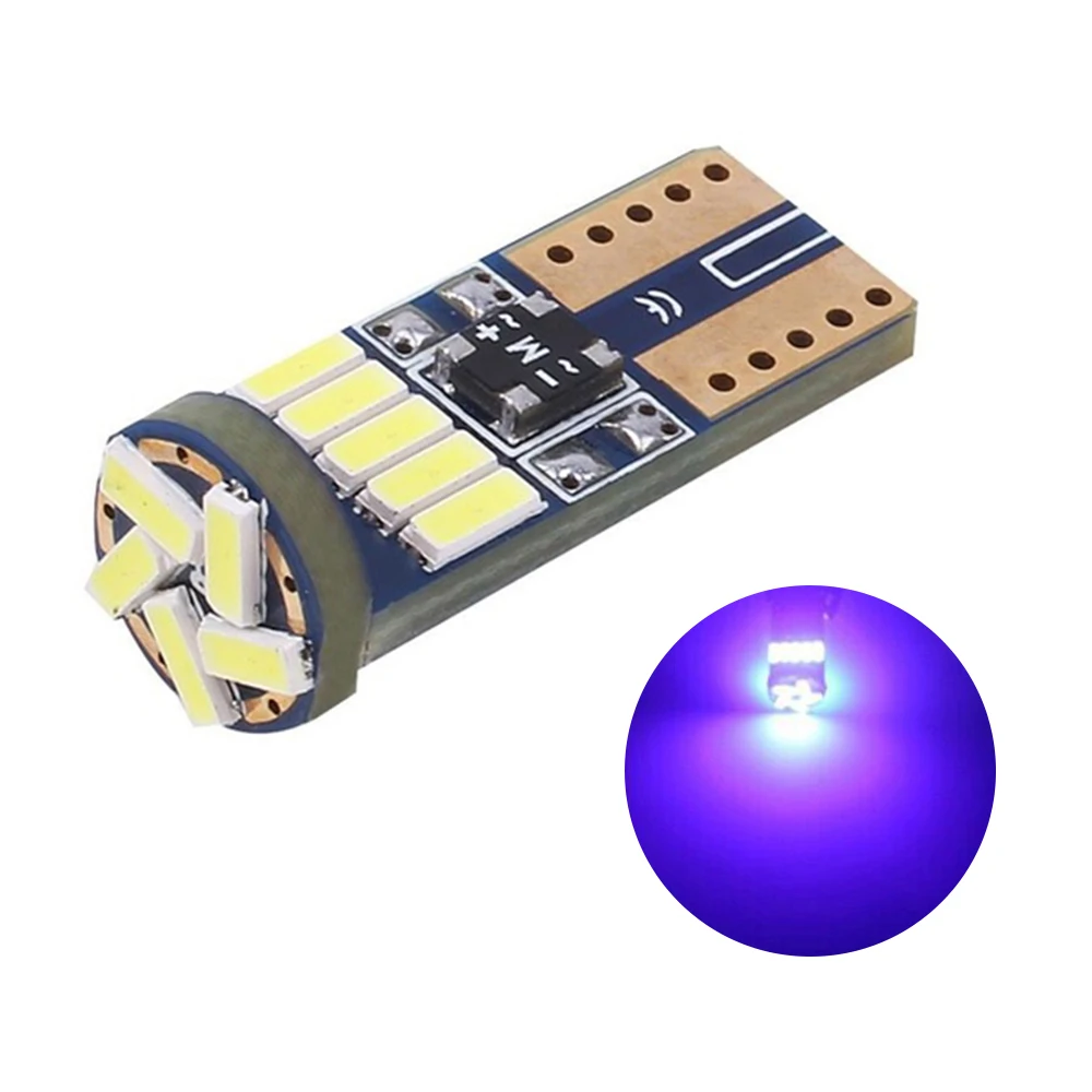 1 шт. T10 15SMD 4014 светодиодный автомобильные лампы автомобиля боковое освещение фонарь освещения номерного знака потолочный светильник Прямая