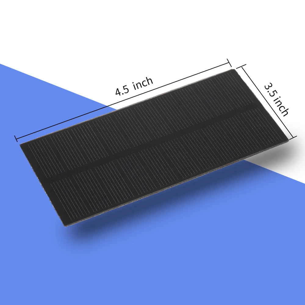 131*61 мм монокристаллический кремний Pet панель солнечных батарей 1,3 W/5 V DIY солнечный Зарядное устройство для 3,7 V Батарея Зарядное устройство Портативный Панели солнечные