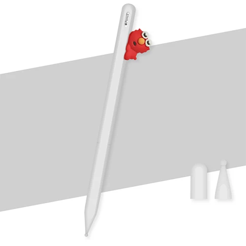 Забавный силиконовый чехол для Apple iPad Pro Pencil 2-го поколения планшет пенал рукав для iPad Pro ручка стилус защитный чехол - Цвет: style C
