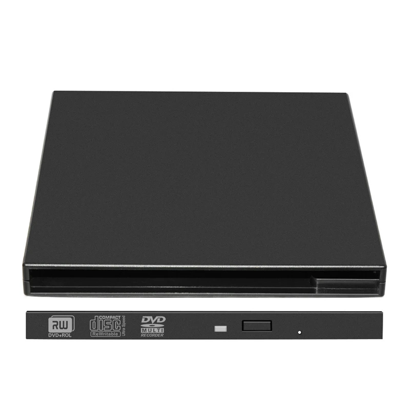 Maikou 12 7 мм USB 2 0 Внешний DVD/CD ROM чехол для ноутбука Настольный ПК оптический диск SATA