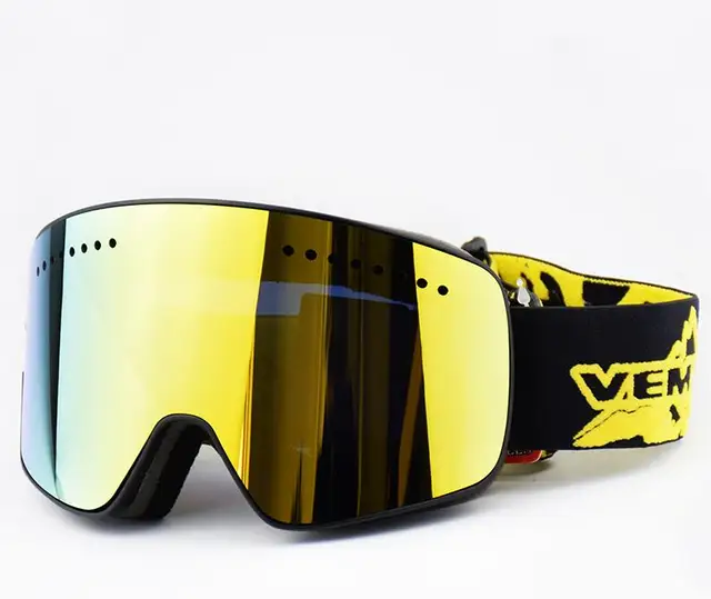 Moto Goggles Men Women UV400 Anti fog Lens Snowmobile Eyewear