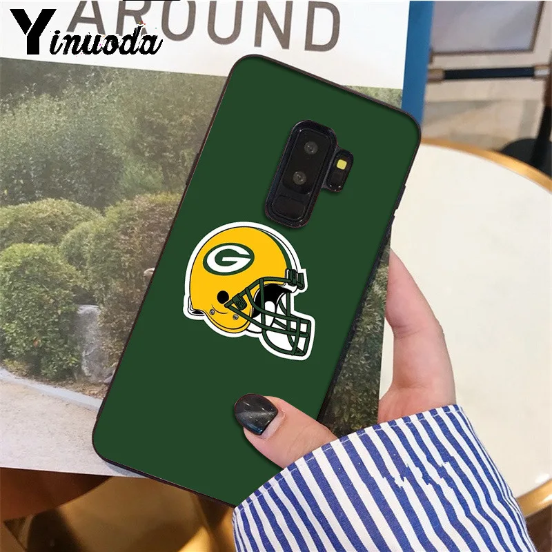 Yinuoda Green Bay Packers ТПУ Мягкая телефон аксессуары чехол для телефона для samsung S9 S9 плюс S5 S6 S6edge S6plus S7 S7edge S8 S8plus