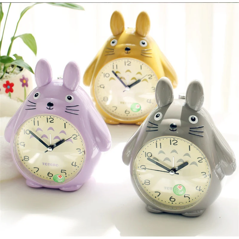 Настольные кварцевые часы Totoro современный таймер будильник с функцией повтора