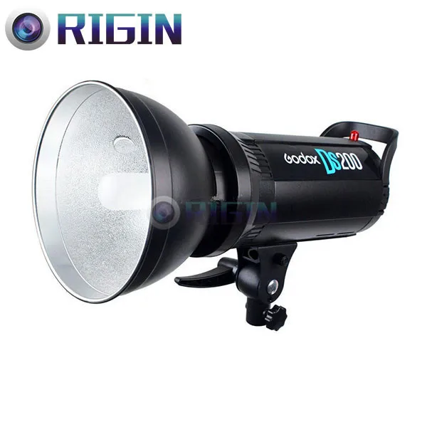 

Godox DS Series Bowen Mount Professional Studio Flash DS200 with USB Compatible with Godox FT-16 Trigger Max Power 200WS GN49