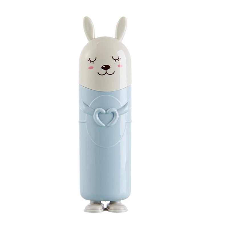 

2019 Cute Bunny Toothbrush Tube Cover case Portable Dustproof Toothbrush Case Box Toothbrush & Toothpaste Holders Travel